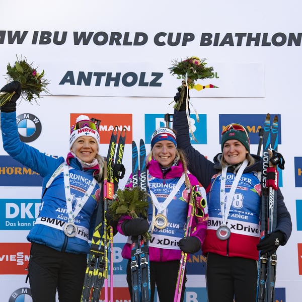24.01.2019 - Inizia con una sorpresa la Coppa del mondo di Anterselva: vince la ceca Davidova