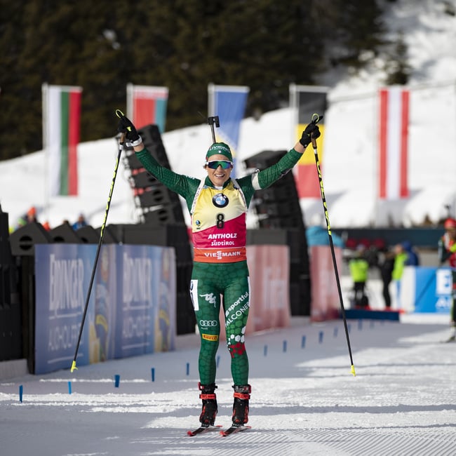 26.01.2019 - Dorothea Wierer landet den großen Antholz-Triumph