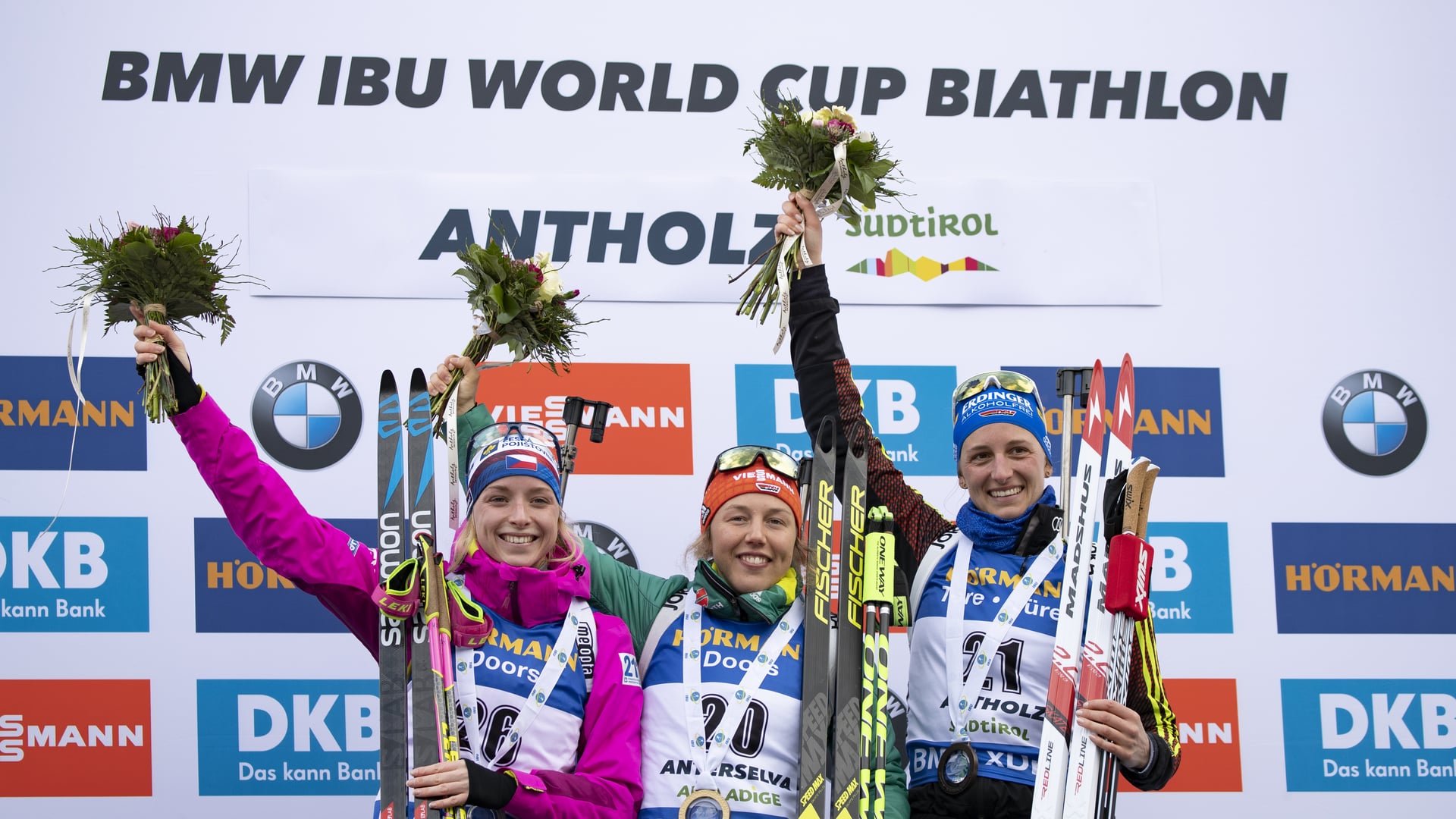 27.01.2019 - Laura Dahlmeier vince la partenza in massa ad Anterselva