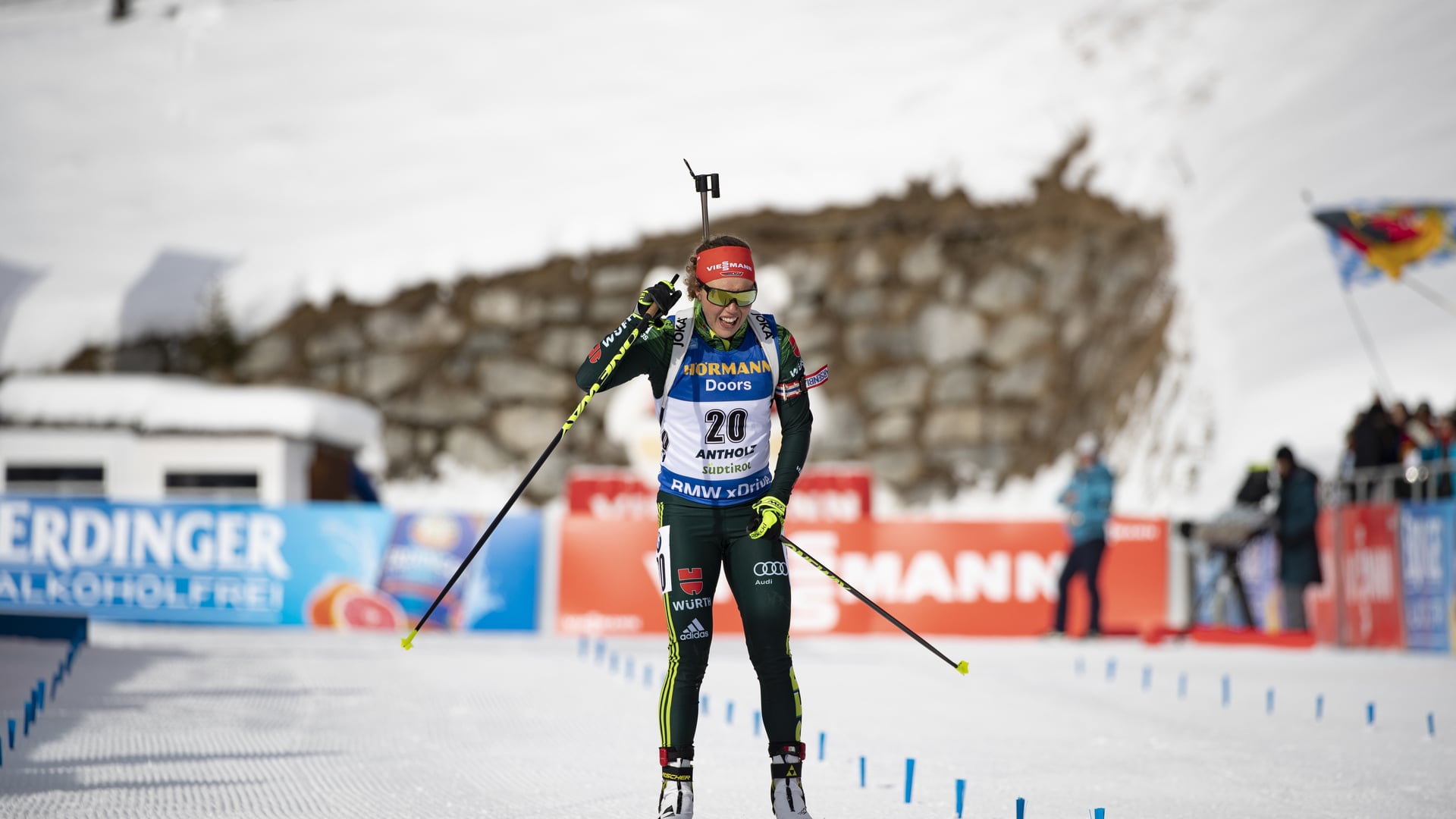 27.01.2019 - Laura Dahlmeier gewinnt Massenstart in Antholz
