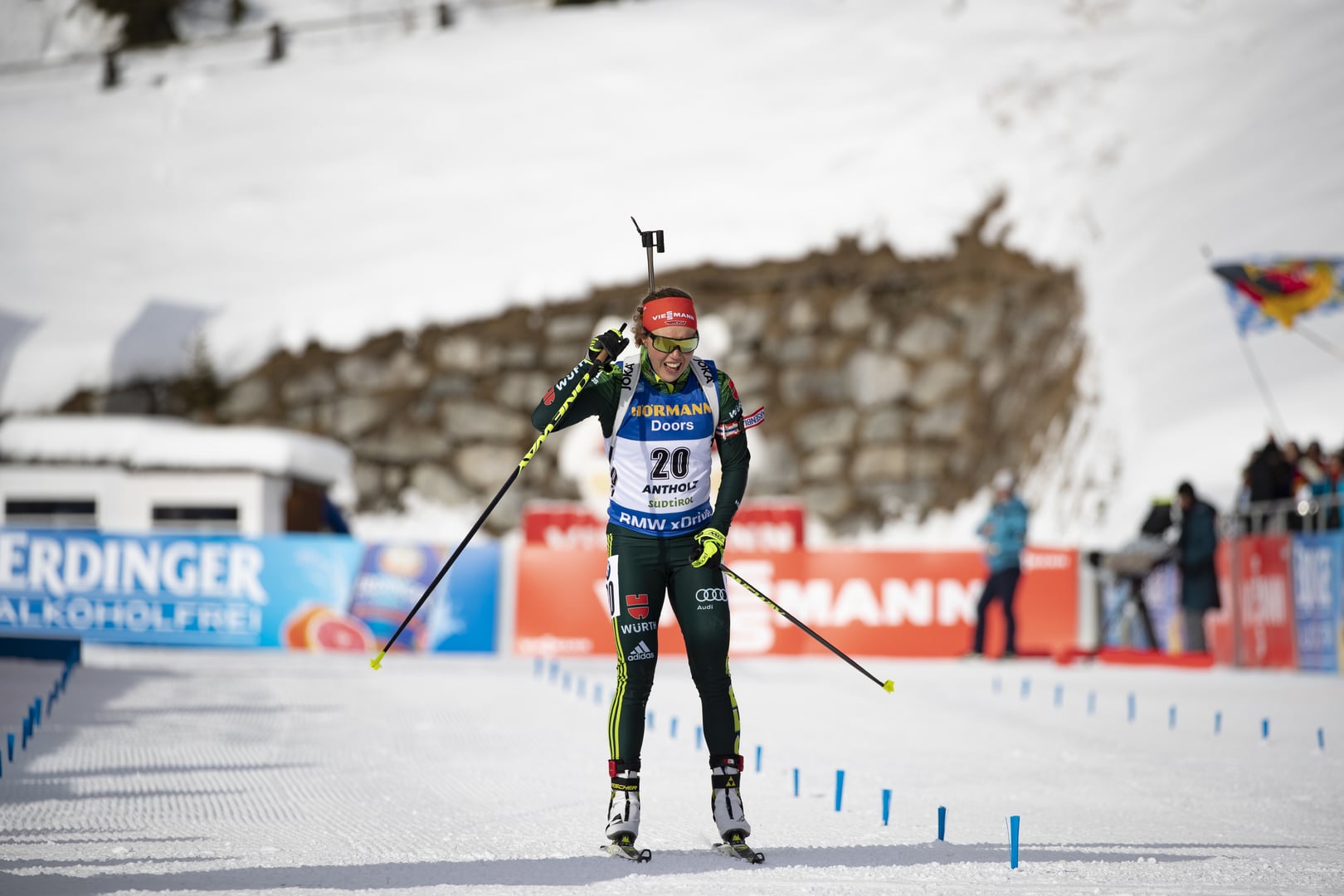 27.01.2019 - Laura Dahlmeier gewinnt Massenstart in Antholz