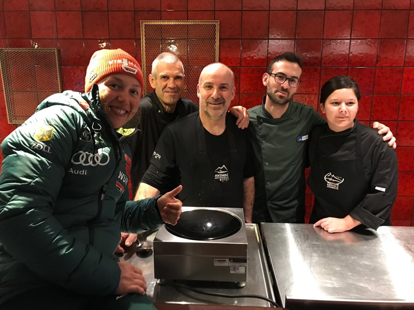 08.03.2019 - Laura Dahlmeier ha festeggiato il bronzo della sprint all’Antholz House