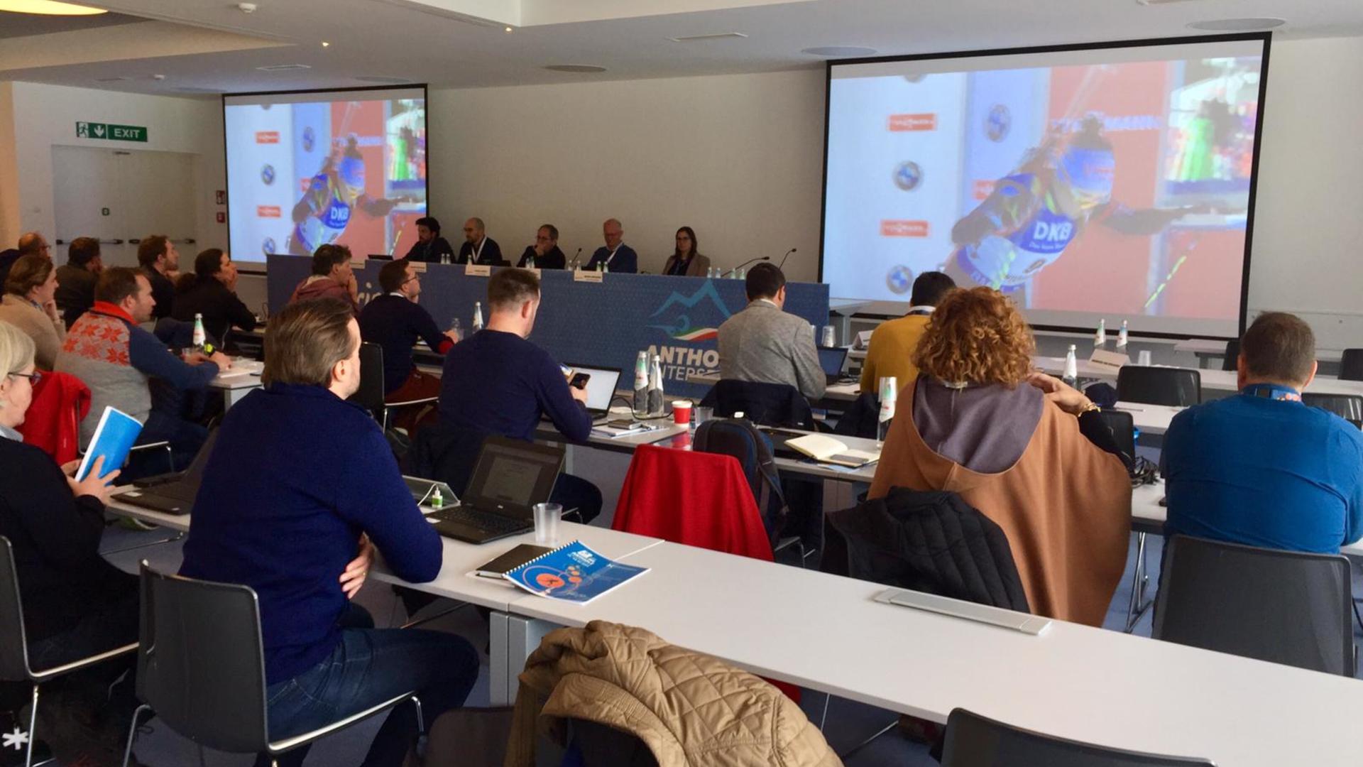12.04.2019 - World Broadcaster Meeting in Antholz