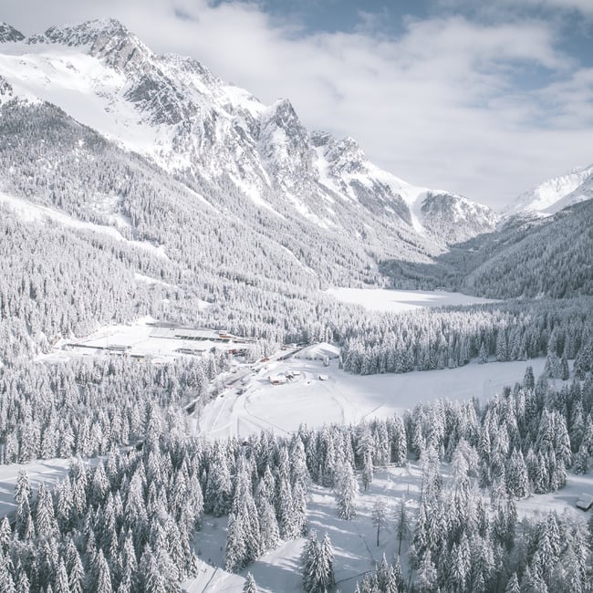 Cross-country skiing paradise Antholz