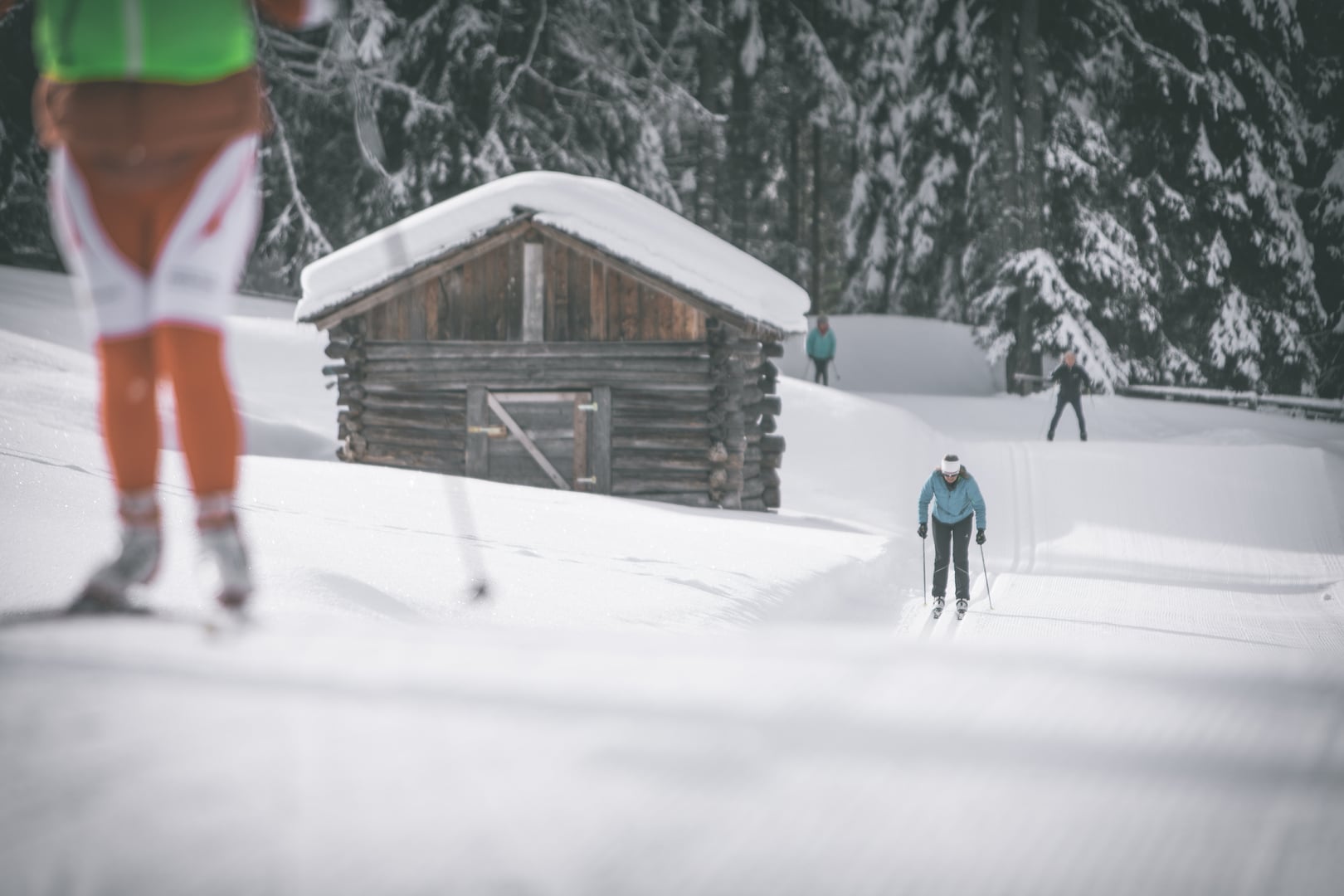 Cross-country skiing paradise Antholz