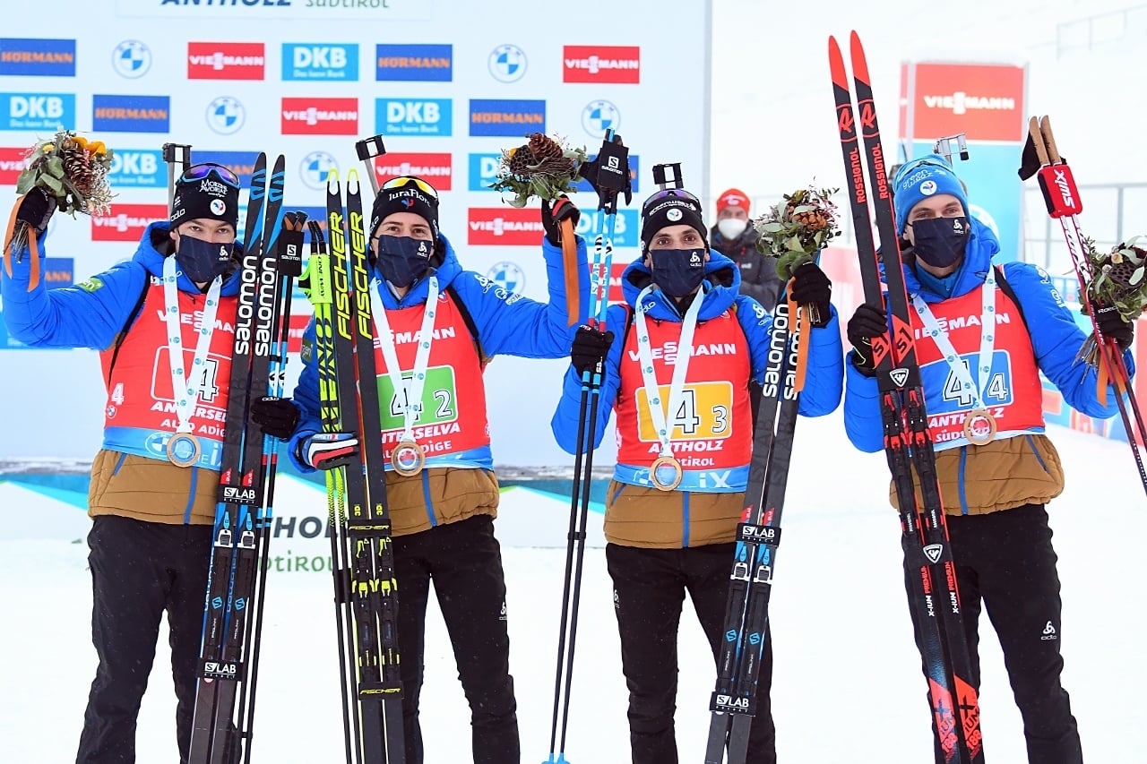 23.01.2021 - I francesi trionfano nella staffetta maschile