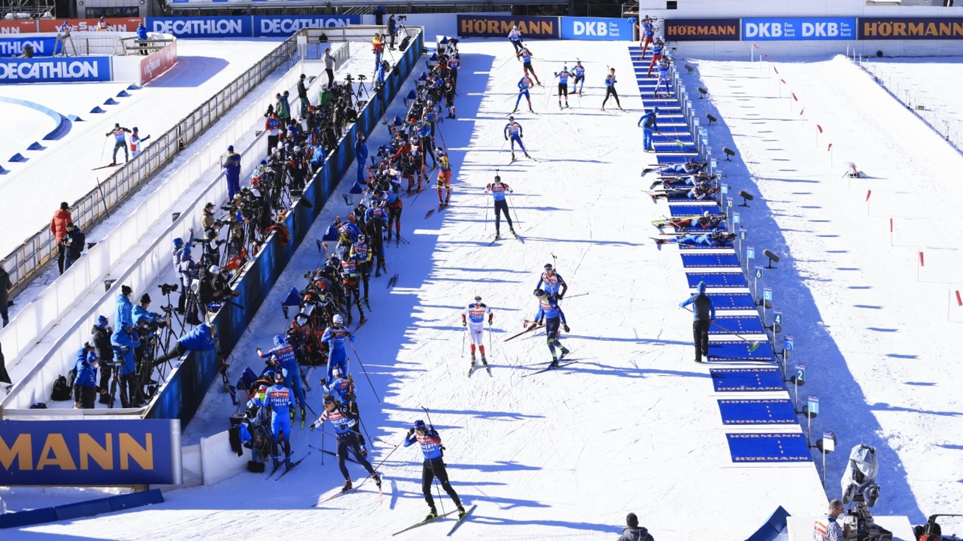 19.01.2022 - Der Weltcup in Antholz beginnt mit dem Einzel-Bewerb der Männer