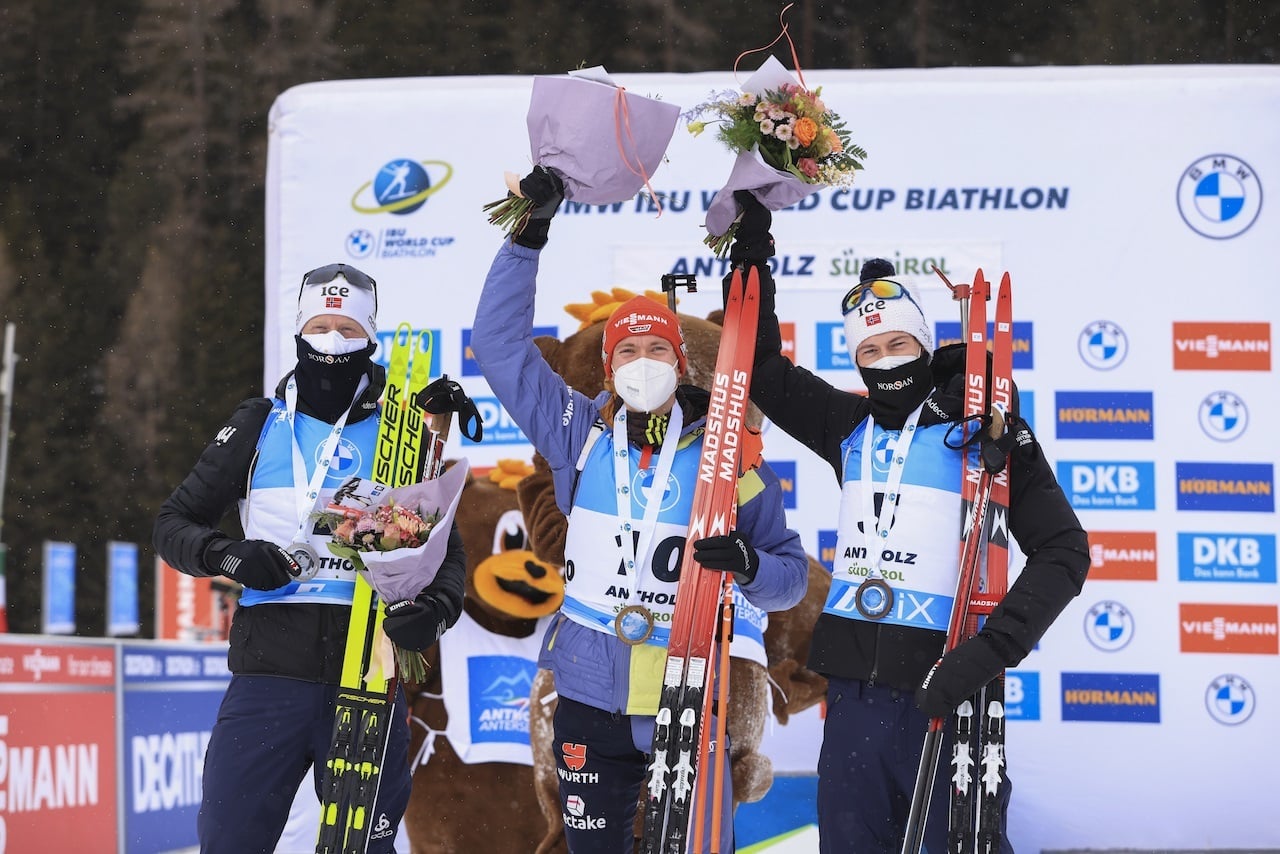 22.01.2022 - Benedikt Doll gewinnt Massenstart in Antholz
