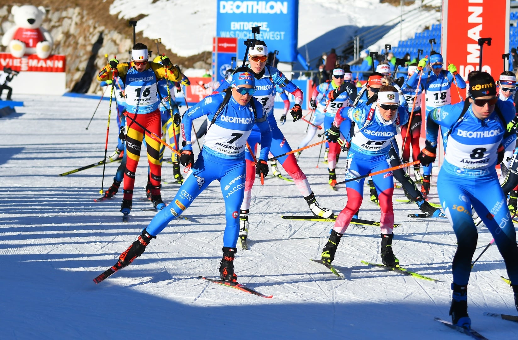 23.01.2022 - Dorothea Wierer darf beim Antholz-Abschluss noch jubeln