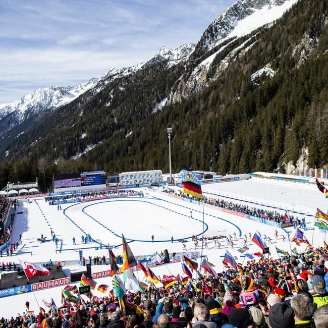 19.01.2022 - Biathlon-Weltcup in Antholz: In 60 Tagen geht’s los