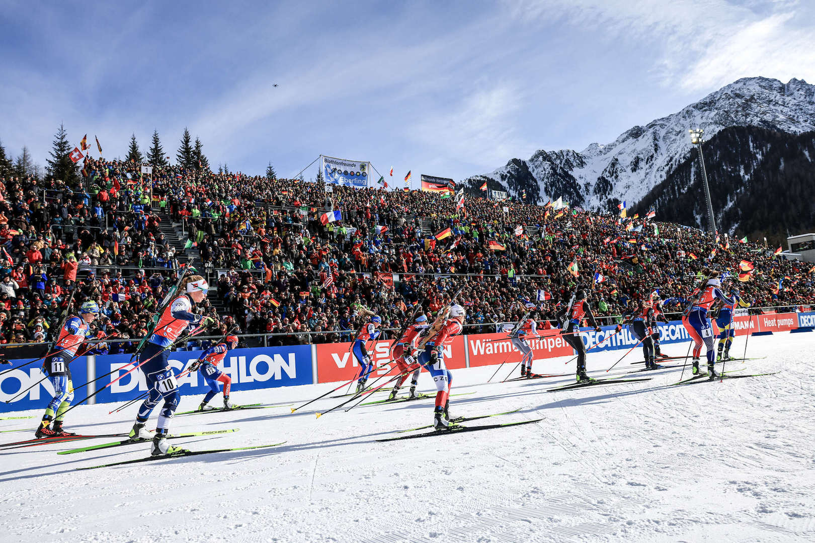 22.01.2023 - The French women finish strong in the relay