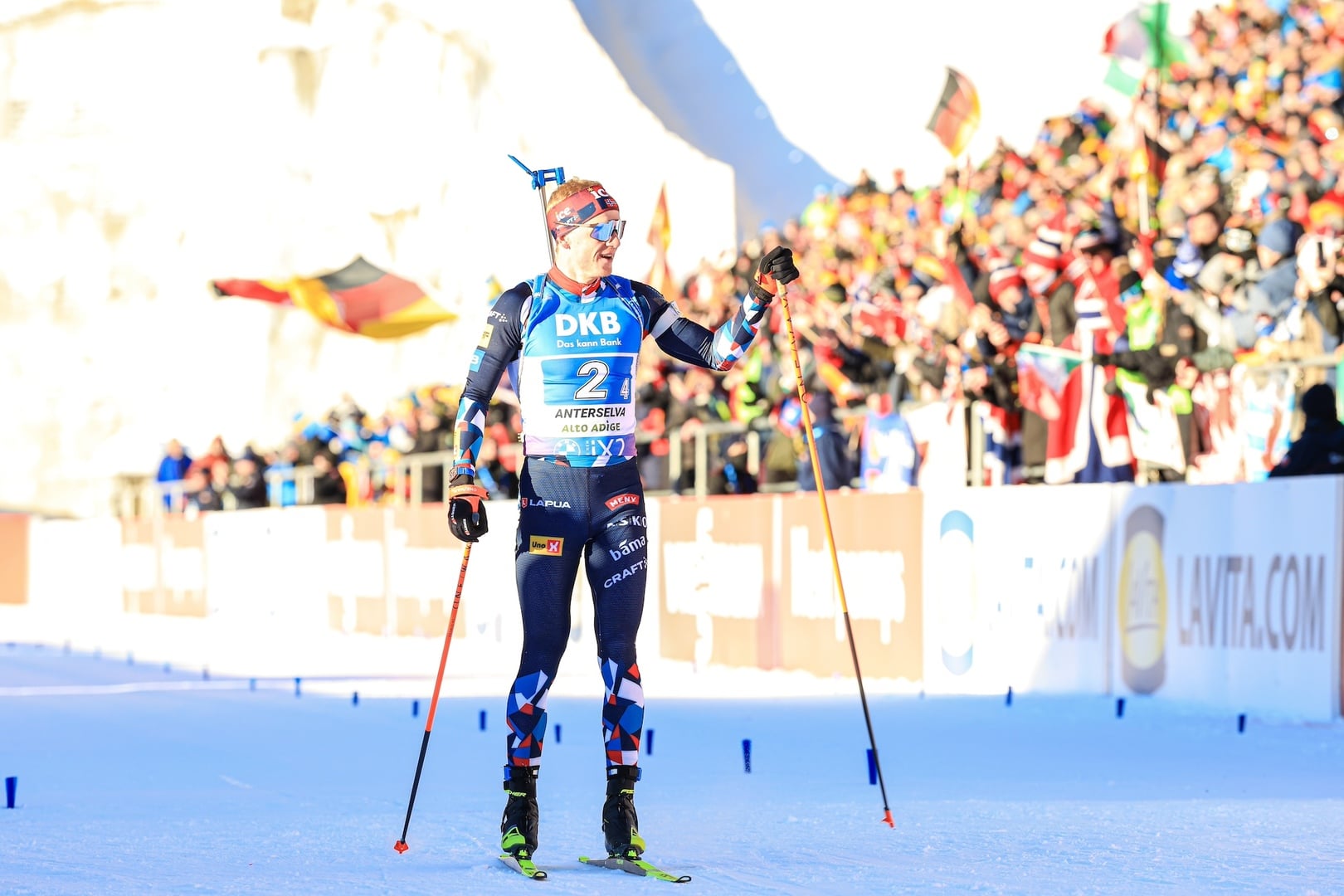 20.01.2024 - Erstes italienisches Podium in Antholz