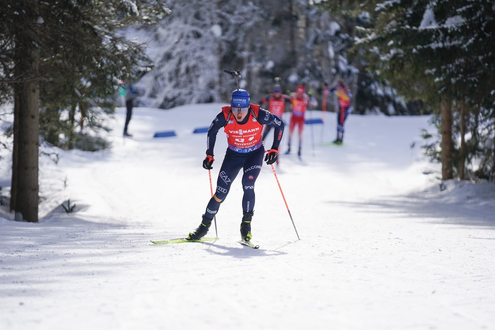 21.01.2024 - Christiansen gewinnt letzten Männer-Bewerb in Antholz