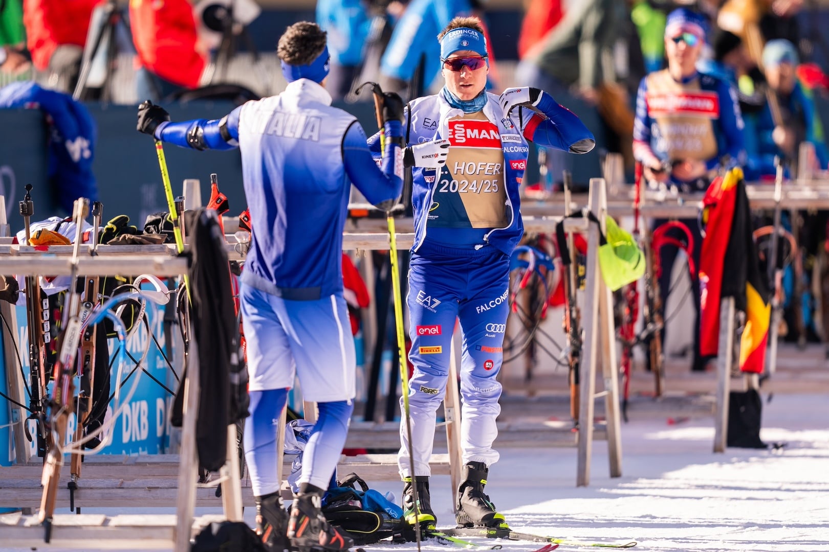 21.01.2025 - Prendono il via le prove generali per le Olimpiadi ad Anterselva