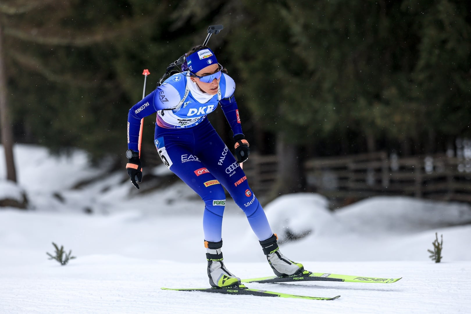 23.01.2025 - Jeanmonnot rejoices after winning on opening day in Antholz