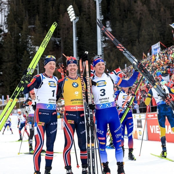 26.01.2025 - Laegreid wins final Antholz race, Giacomel takes bronze