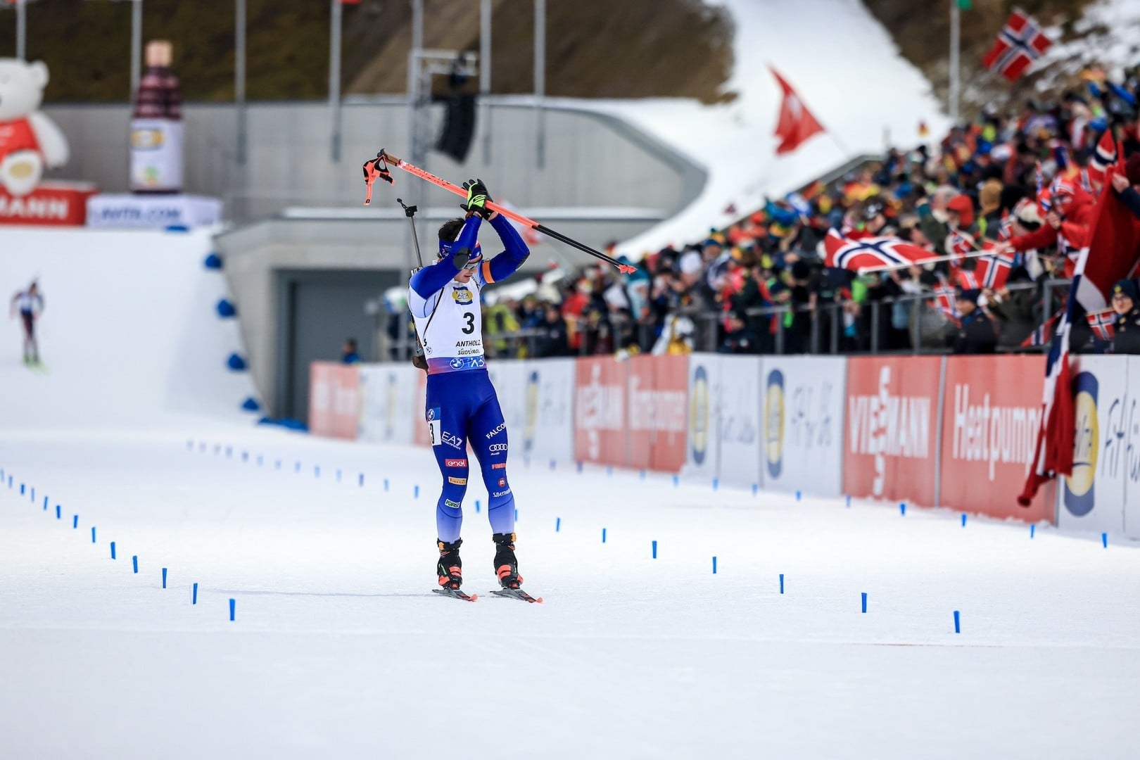 26.01.2025 - Laegreid wins final Antholz race, Giacomel takes bronze